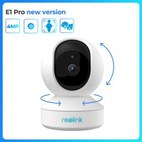 Reolink E1 Pro 4MP HD Pan/Tilt IP Camera Baby Monitor 2.4G/5GHz WiFi Camera human detect Indoor Home Security Video Surveillance