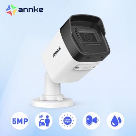 ANNKE 1X C500 5MP POE IP Camera Outdoor Indoor Weatherproof Security Network Bullet Home IP Camera With 100ft EXIR Night Vision