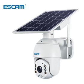 ESCAM QF280 1080p Wifi Version Shell Solar Security Camera Outdoor Surveillance Waterproof CCTV Camera Smart Home Two-way Voice