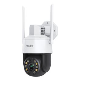 Annke 20X Optical Zoom PTZ IP Camera With Alexa 5MP Wifi IP Camera With Human Tracking Two Way Audio Video Surveillance Cameras