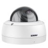 ANNKE 1PCS C500 Dome 5MP Outdoor IK10 Vandal-Proof POE Security Cameras With Audio in POE Surveillance Cameras TF Card Support