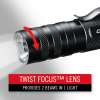 COAST PX15R 1000 Lumen Rechargeable Dual Power IP54 Rated LED Flashlight, 4.7 oz.