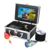 Free Shipping! MOUNTAINONE 50M 1000tvl Underwater Fishing Video Camera Kit 12 PCS LED Lights with7" Inch Color Monitor