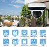 Hikvision PTZ 4MP IP Camera DS-2DE2A404IW-DE3 IR PoE Security Camera Built-in MIC 4X Optical Zoom 2.8-12MM Video Surveillance